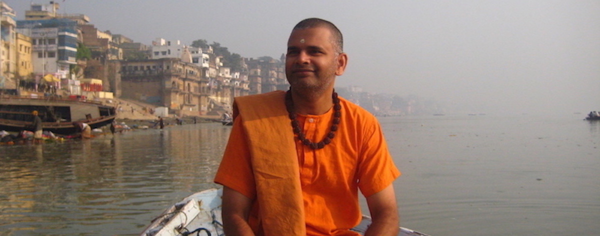 Guhanatha Swami, the webmaster of ShumSanctuary.com Meditating